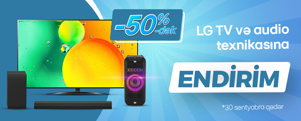 LG TV Kampaniya sentyabr