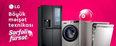 LG Məişət avadanlıqlarına endirim kampaniyası
