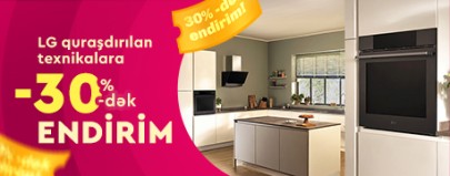 LG Quraşdırılan mətbəx texnikası Smartonda