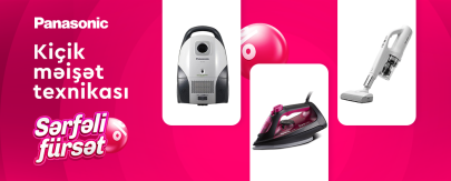 Panasonic məhsullarına endirim kampaniyası