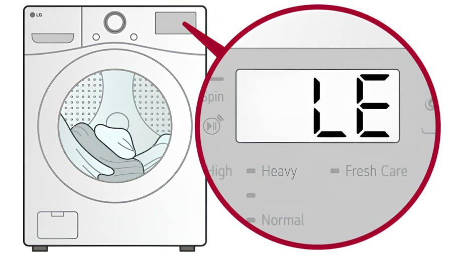 LG paltaryuyan maşın kodları: xəta səbəbləri və düzgün həll yolları