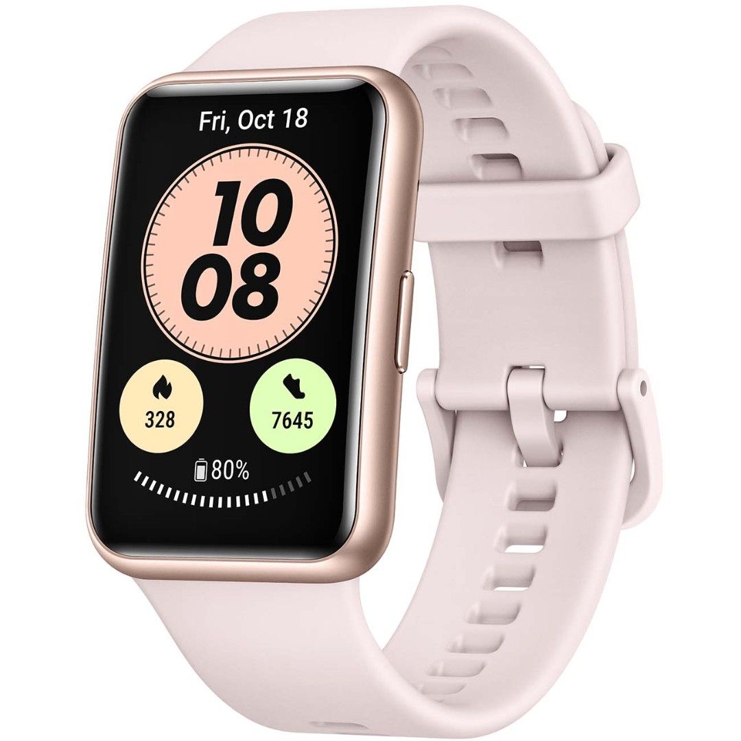 HUAWEI Fit 2 Active Gold Sakura Pink Smart saat onlayn kredit və nağd ...